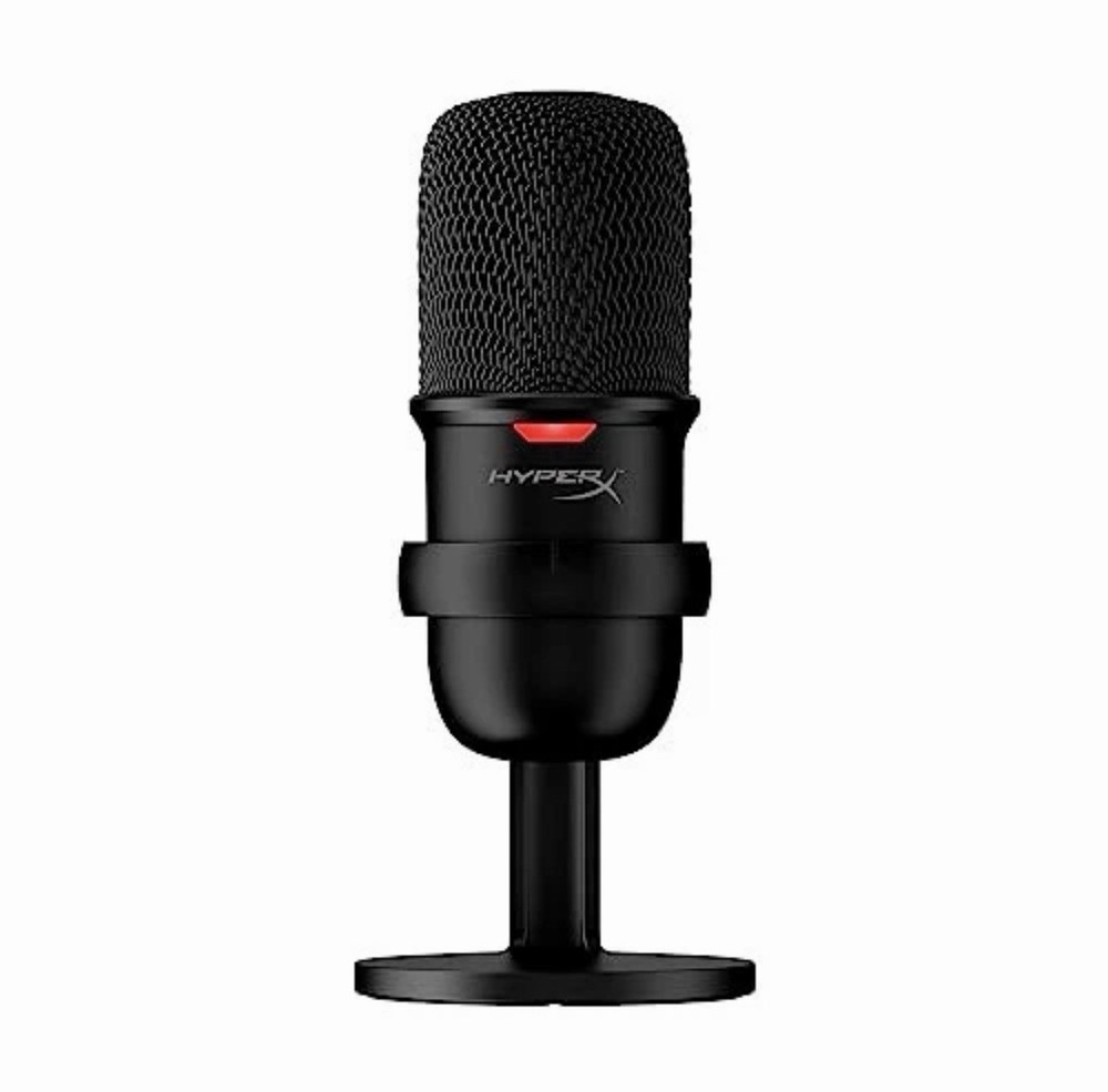 HyperX SoloCast – USB Condenser Gaming Microphone, for PC, PS4, PS5 and Mac