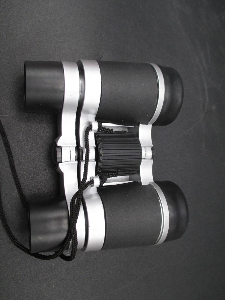 Vintage 2001 Target Binoculars Y2K Gift Compact Folding Case Strap