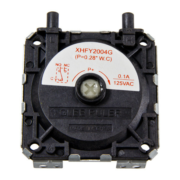 60147 Pressure Switch for Mr Heater MHU50, HSU50 same as XHFY2004G 28" WC