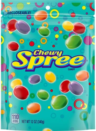 SPREE Wonka Chewy Candy 12oz Bag