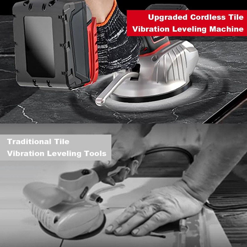 Tile Vibration Machine Tool Tile Vibration Leveling Machine for Milwaukee 18V