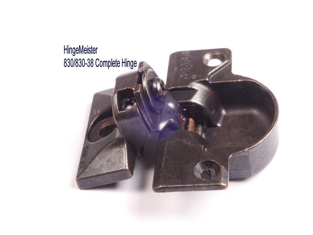 Grass 830-38 Bronze Hinge and mounting plate - Complete Hinge