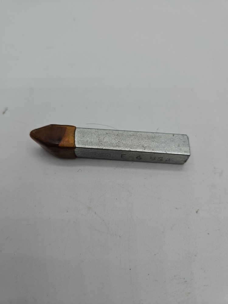 Micro 100 E-6 Brazed Tool Bit, E6, 3/8 x 3/8 x 2-1/2