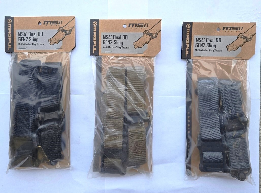 MagpuI MS4 Dual QD Sling GEN 2 Single and Two Point Sling MAG518 Made in The USA