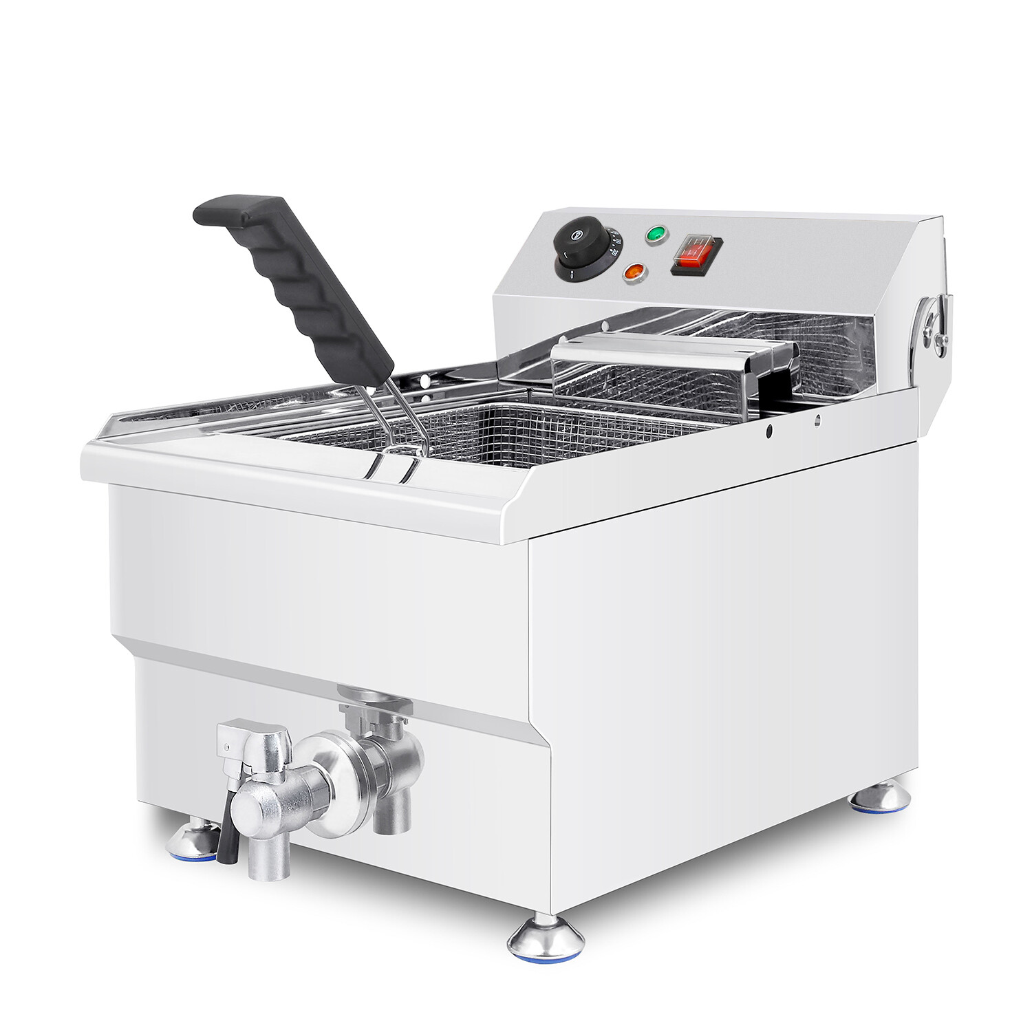 Deep Oil Fryer Commercial | 17 L | Electric | Snack Machine | Removable Basket