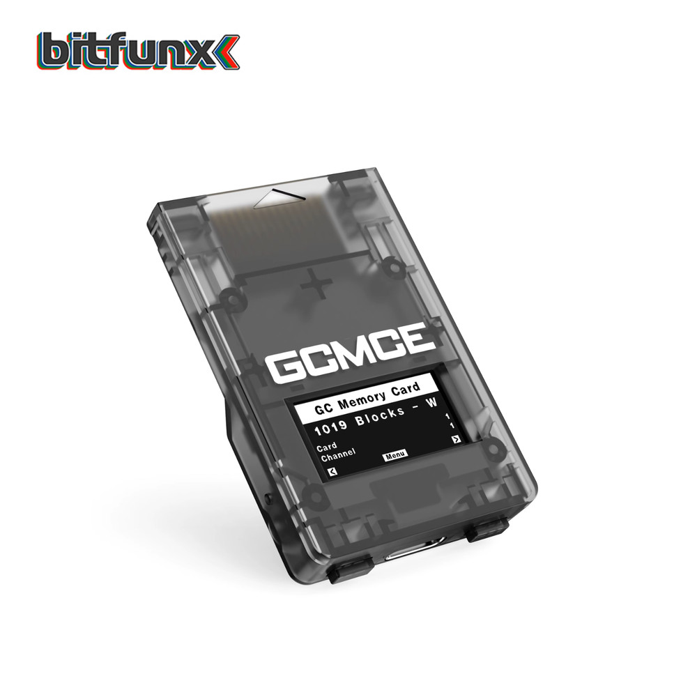 GameCube Wii Memory Card SD Adapter Bitfunx FlipperMCE NGC Micro SD GCMCE New