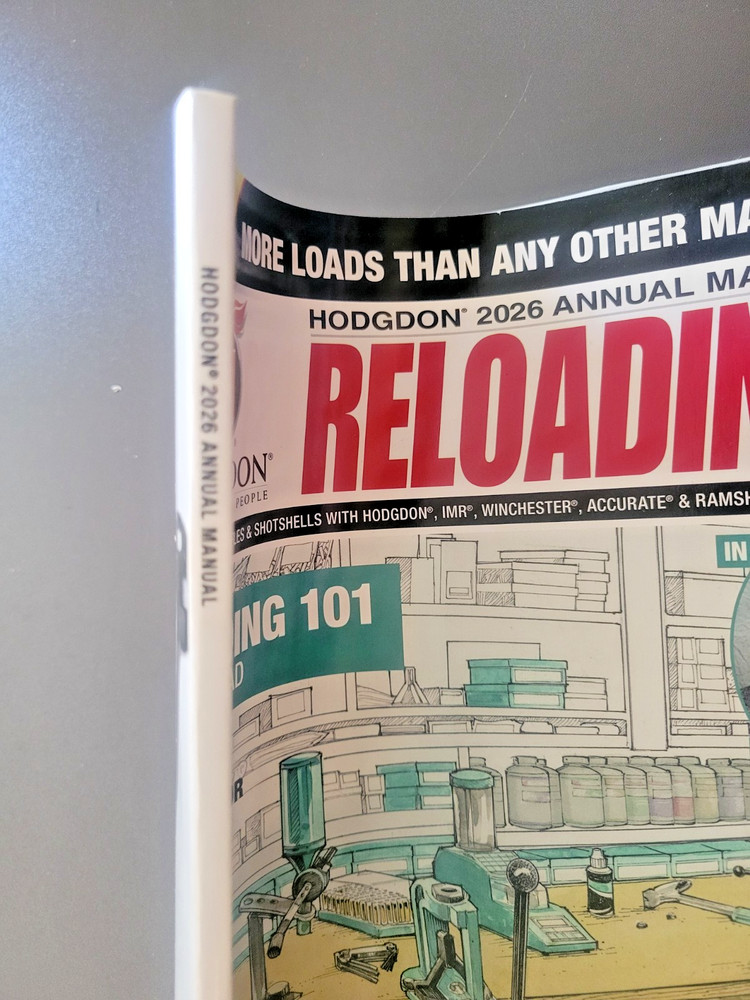 Reloading - Hodgdon 2026 Annual Manual - Reloading 101 -How To Reload - New Data