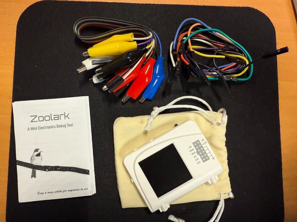 Zoolark pocket Circuit debugger, oscilloscope, spectrum analyzer