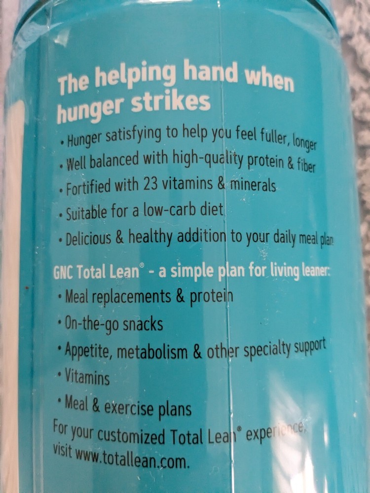 GNC TOTAL LEAN SHAKE 25...FRENCH VINILLA