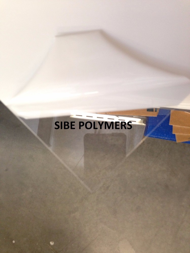 (60-Pack) Acrylic Plexiglass Sheet - 1/4" thick - Clear - 9.5" x 6"