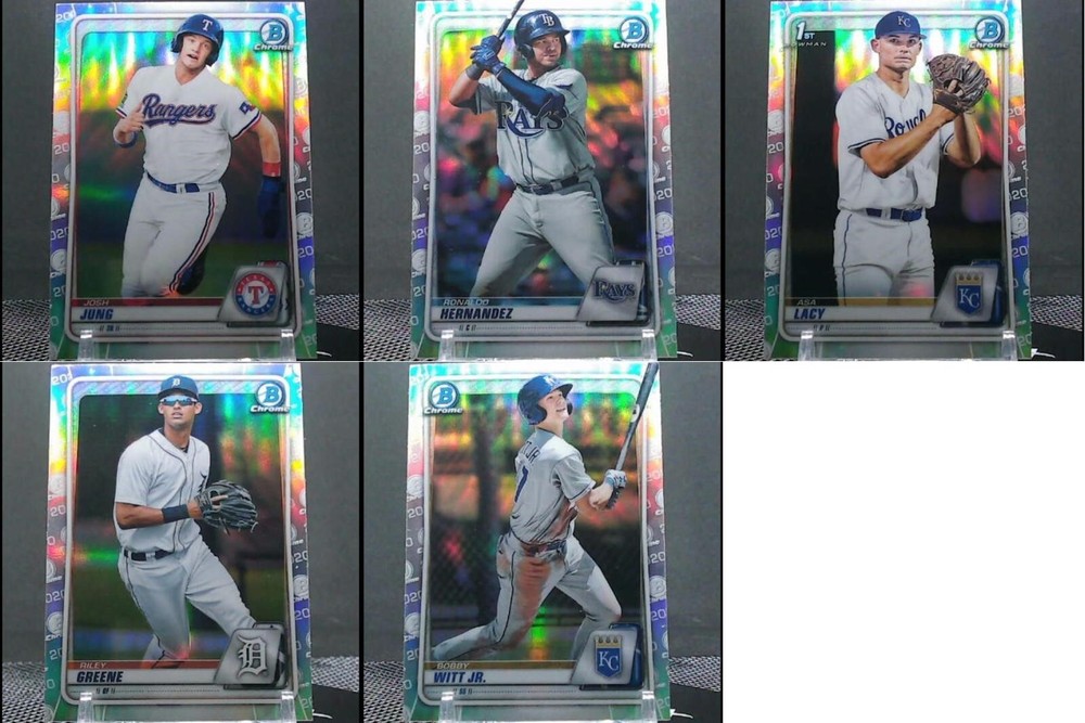 2020 Bowman Draft Base (Chrome) Refractor You Pick Complete Your Set
