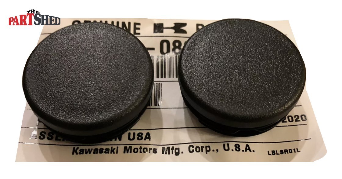 2016-2025 Kawasaki Teryx 800 Mule SX Front Bumper Plugs OEM 92066-0830 2 Pack