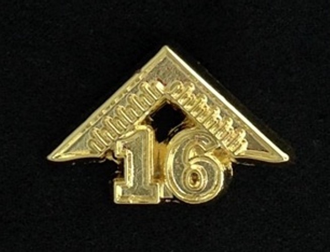 Masonic Master's 2016 Lapel Pin