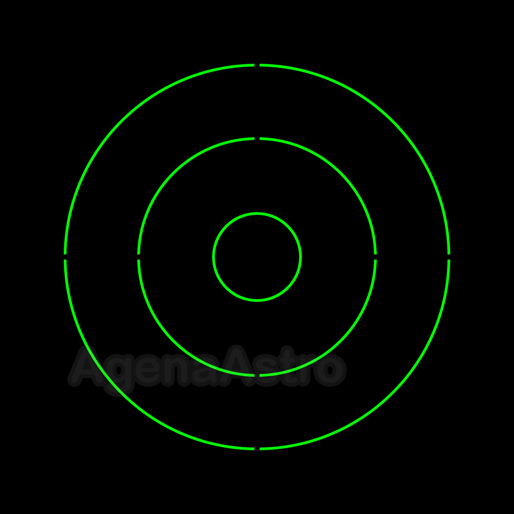 Telrad Telescope Reflex Finder with Mounting Base and Selectable Red / Green ...