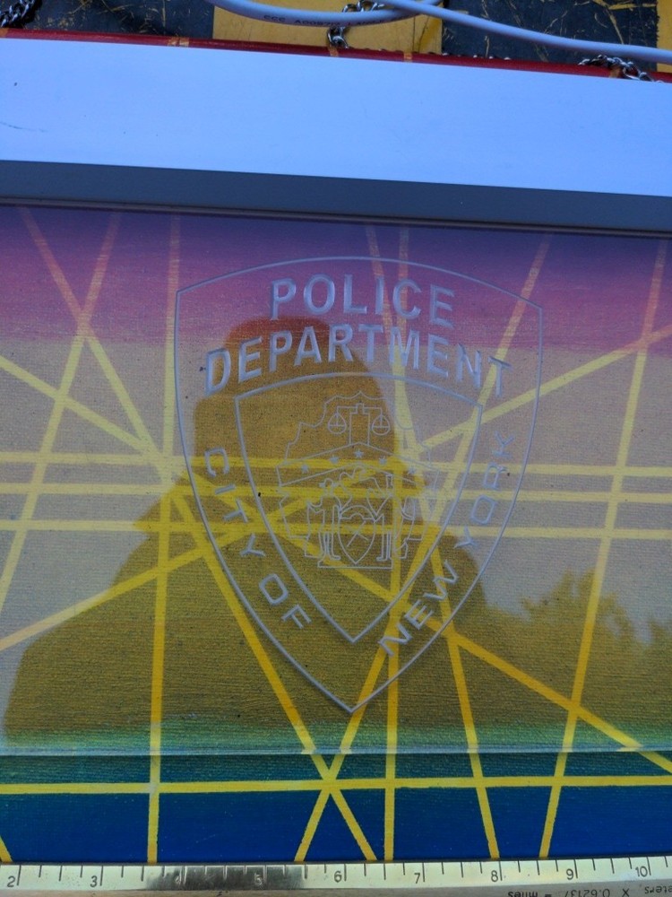 New York PD collectable Light Sign