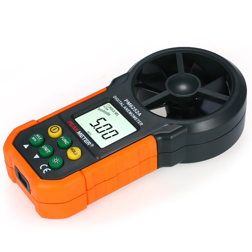 1-Wind PEAKMETER Handheld Anemometer Portable Wind Speed Meter CFM Meter C5O3