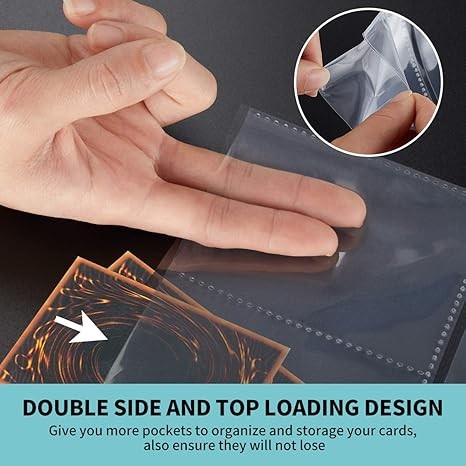 9 Pocket Trading Card Binder Pages
