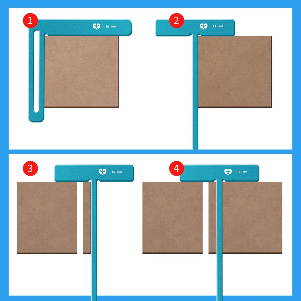 Aluminum Bookbinding Tool Set 5Pc – Durable Metal Scrapbooking & Binder Kit with