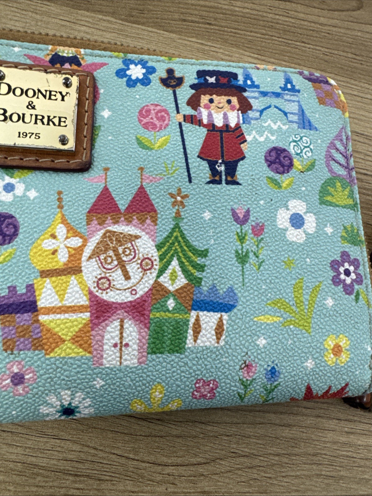 Dooney & Bourke x Disney 2019 It’s A Small World Wallet - Park Exclusive - Rare
