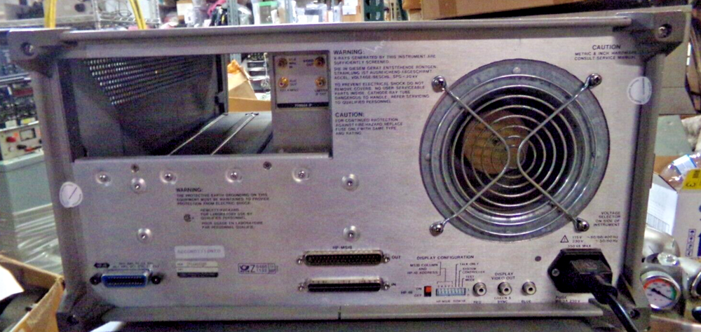 Hewlett Packard 70004a Mainframe With 70902 IF Section