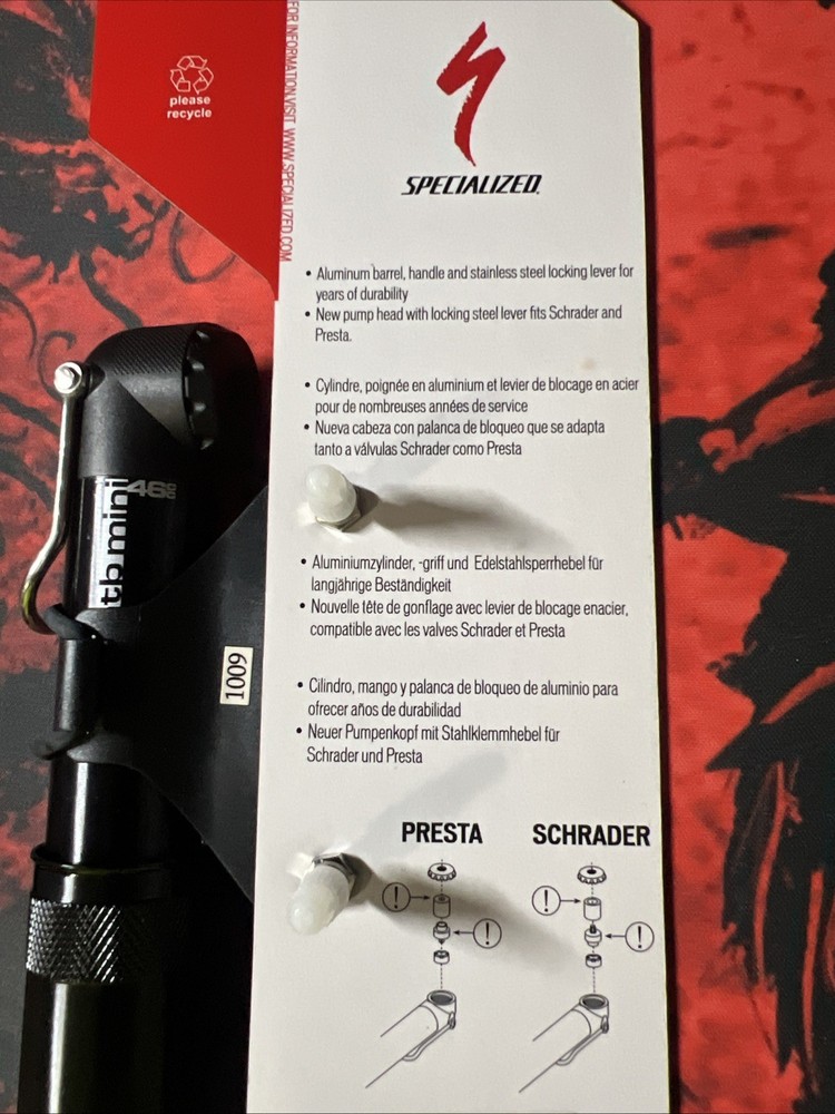 Specialized Air Tool MTB Mini Pump (Black)