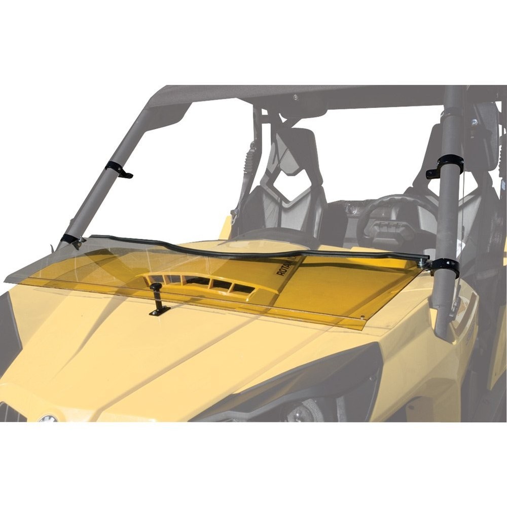 Tusk 1312900004 UTV Hinged Windshield +2-inch