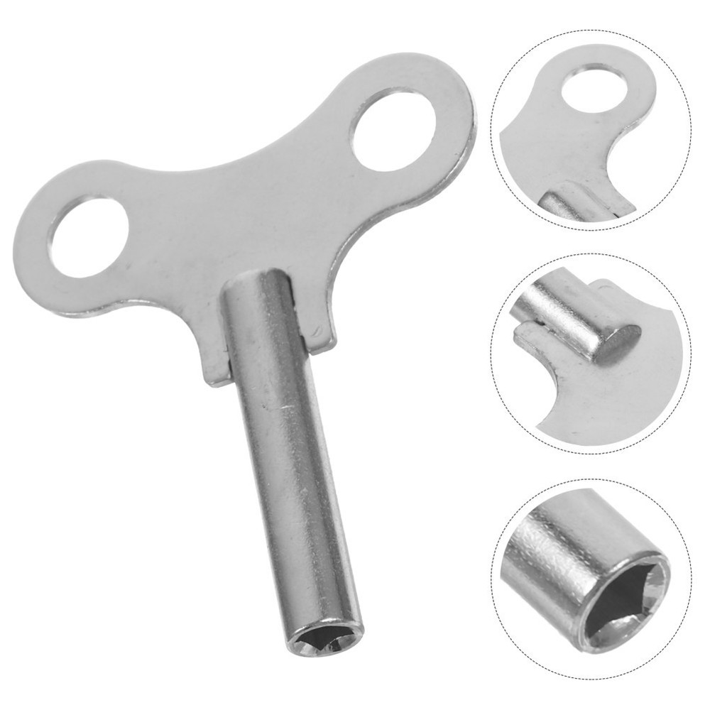 Steel Clock Winding Key Multi Functional Clock Repairing Tool Kit