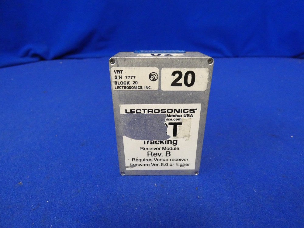 Lectrosonics VRT Tracking Receiver Module Rev. B Block 20