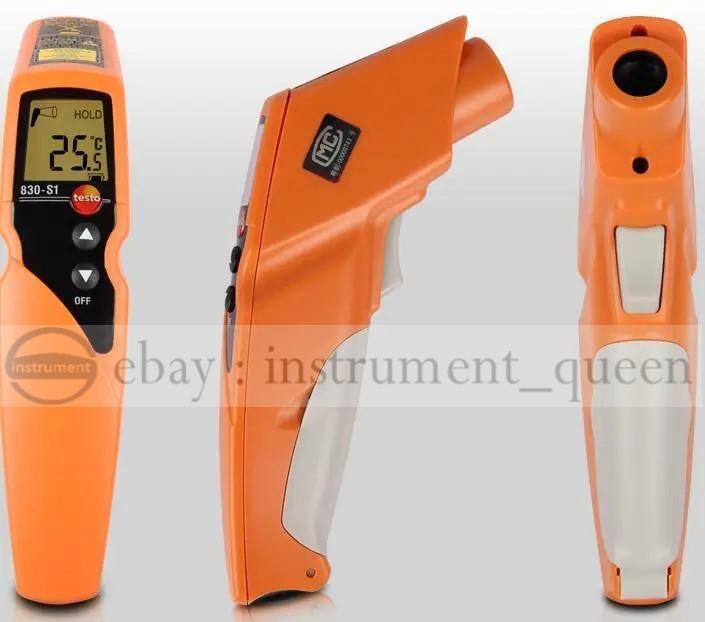 Testo 830-S1 IR Thermometer,Single-point laser sight, limit set,Alarm Function