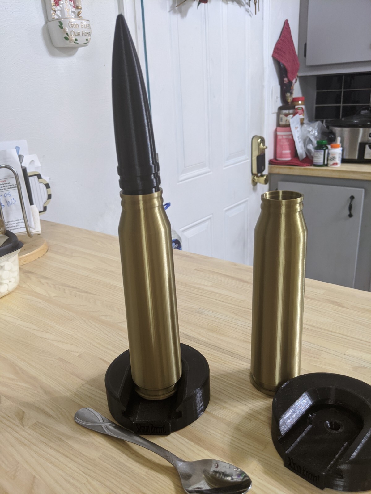 30mm caliber replica for the WARTHOG!  A10 Thunderbolt - 3 pc top + case + base
