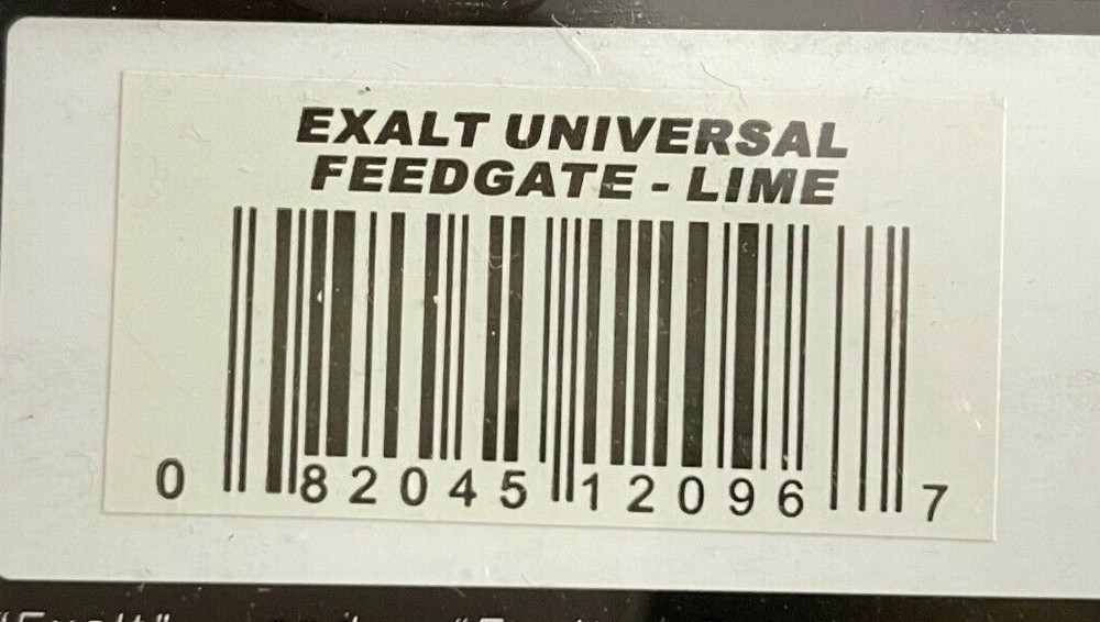 NEW Exalt V3 Universal Feedgate - Lime