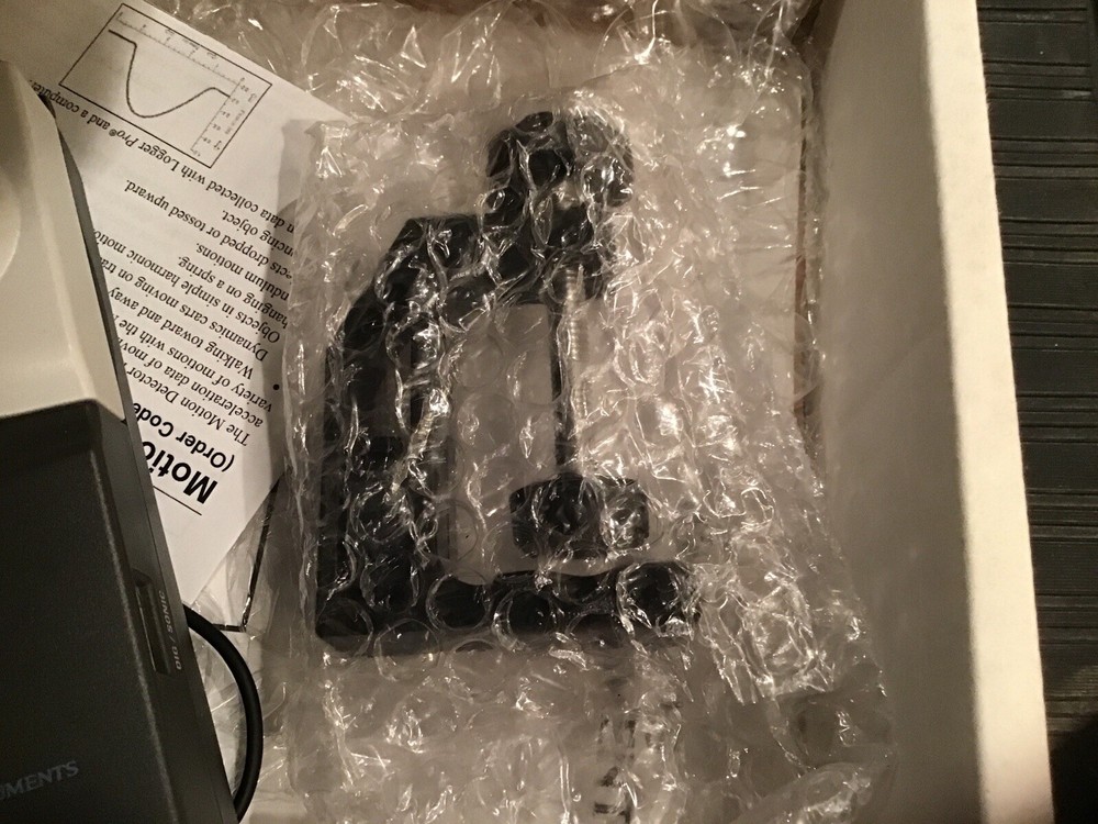 Texas Instruments CBR 2 Sonic Motion Detector In Box With Cable & Instructions