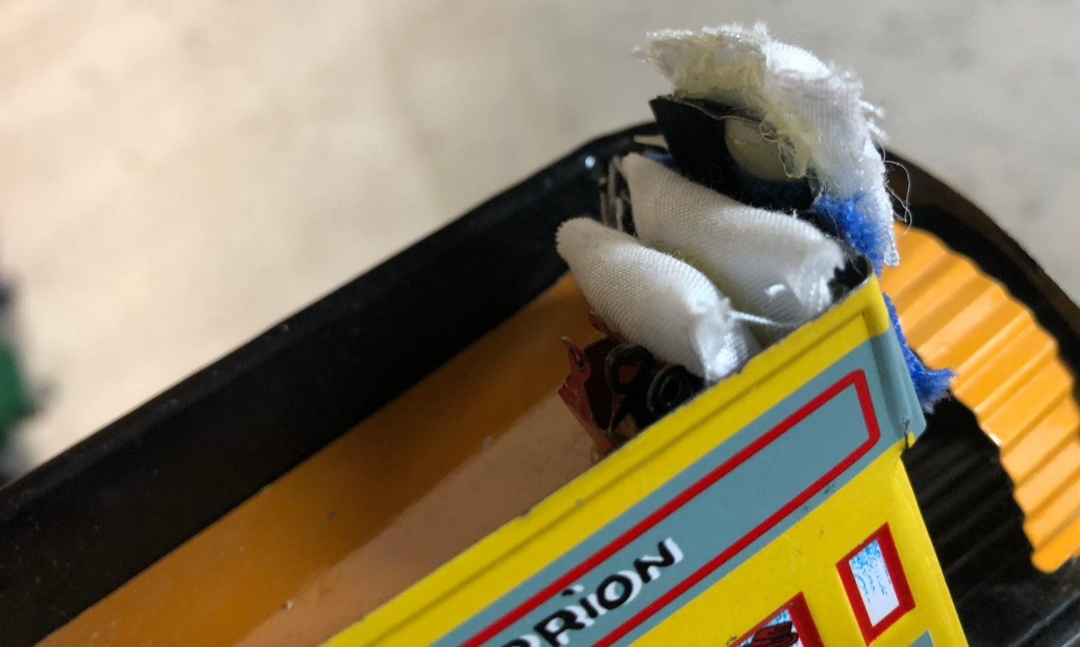 Paya Bus La Javiera 1930 Reproduction Vintage Wind-Up Tin Toy (C)