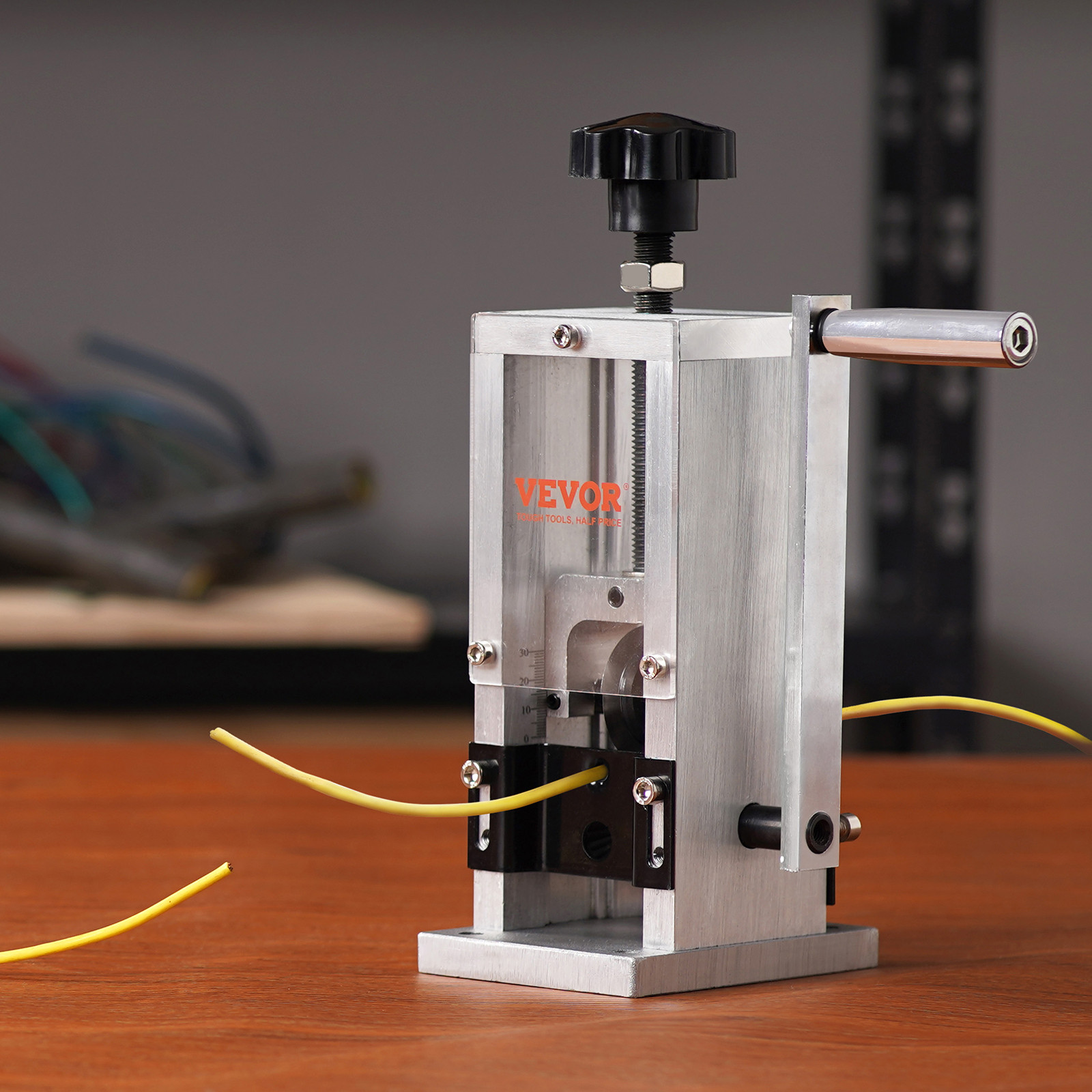 VEVOR Manual Wire Stripping Machine Portable Cable Stripper 0.06''-1.18'' Visual