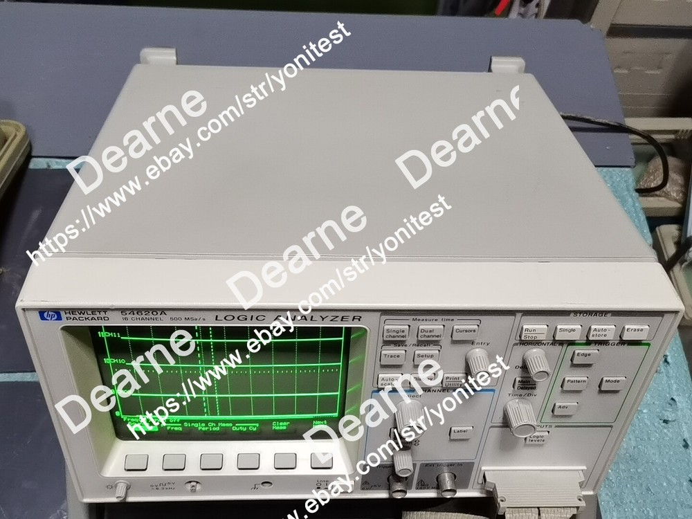 1PCS HP54620A 16 channels 500Ms/S sampling rate