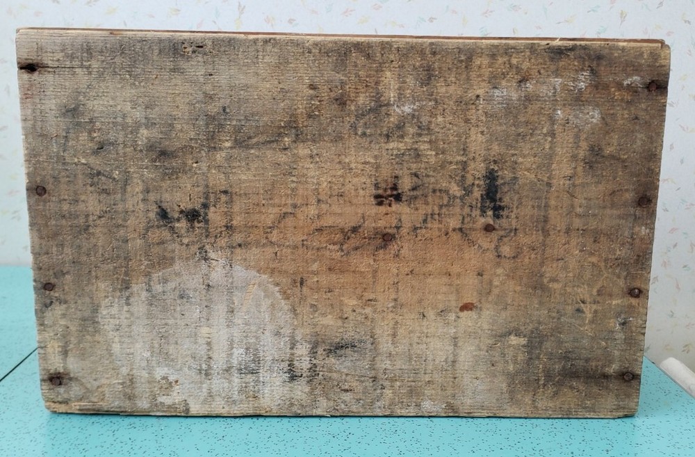 Vintage Rustic Tool Box Made From Shipping Crates Sunkist