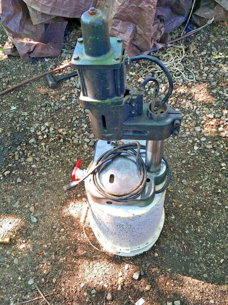 BLACK & WEBSTER ELECTROPUNCH MODEL BS 115V With Bench Top Stand Impact Hammer