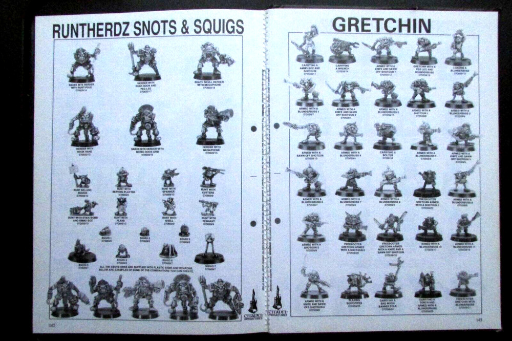 OOP Citadel / Warhammer 40k / Rogue Trader Space Orks Freebooterz Hardback Book