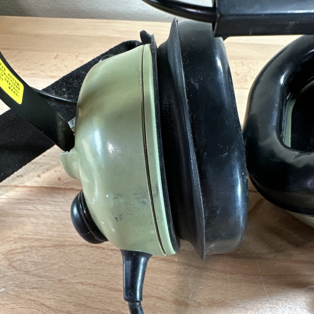 David Clark Aviation Headset Model H6240-51 Untested