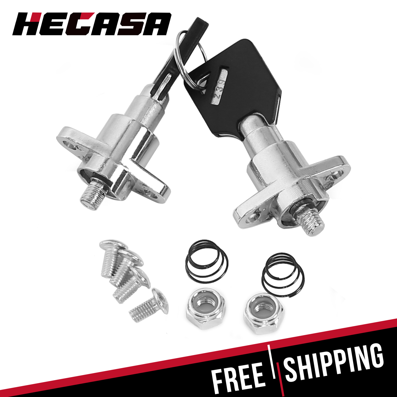 Hard Saddle bags Hardware Latch Hinge Lock Kit For Harley 2014-2023