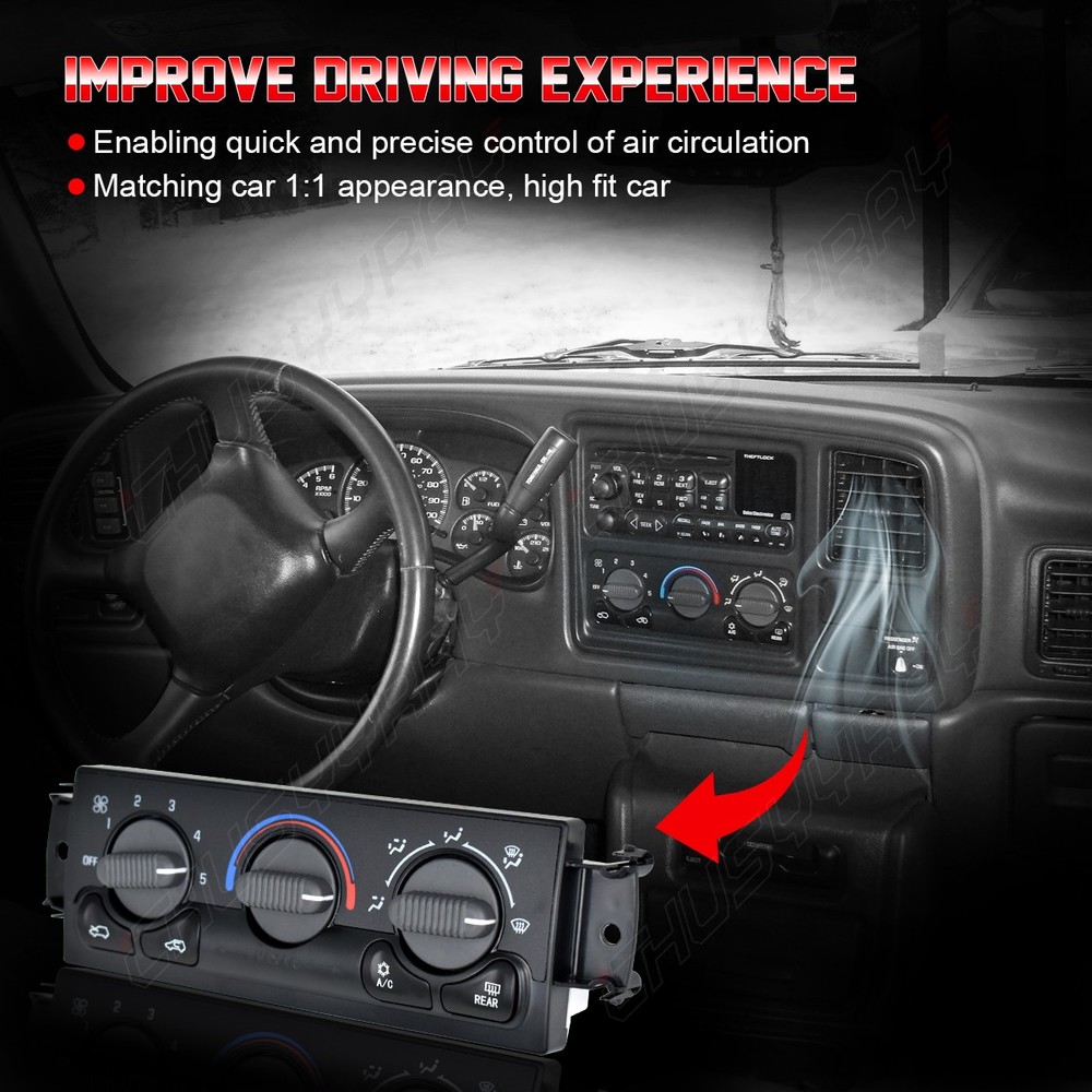 Heater AC Temperature Climate Control Switch For Chevy GMC 599-218