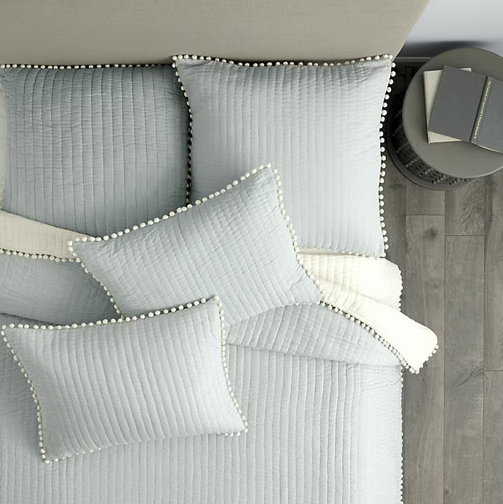 Ballard Designs Audree Pom Pom Quilt