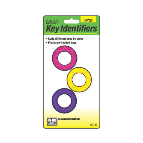 Hy-Ko KC132 Key Identifiers, Large, 3-Pk. - Quantity 5