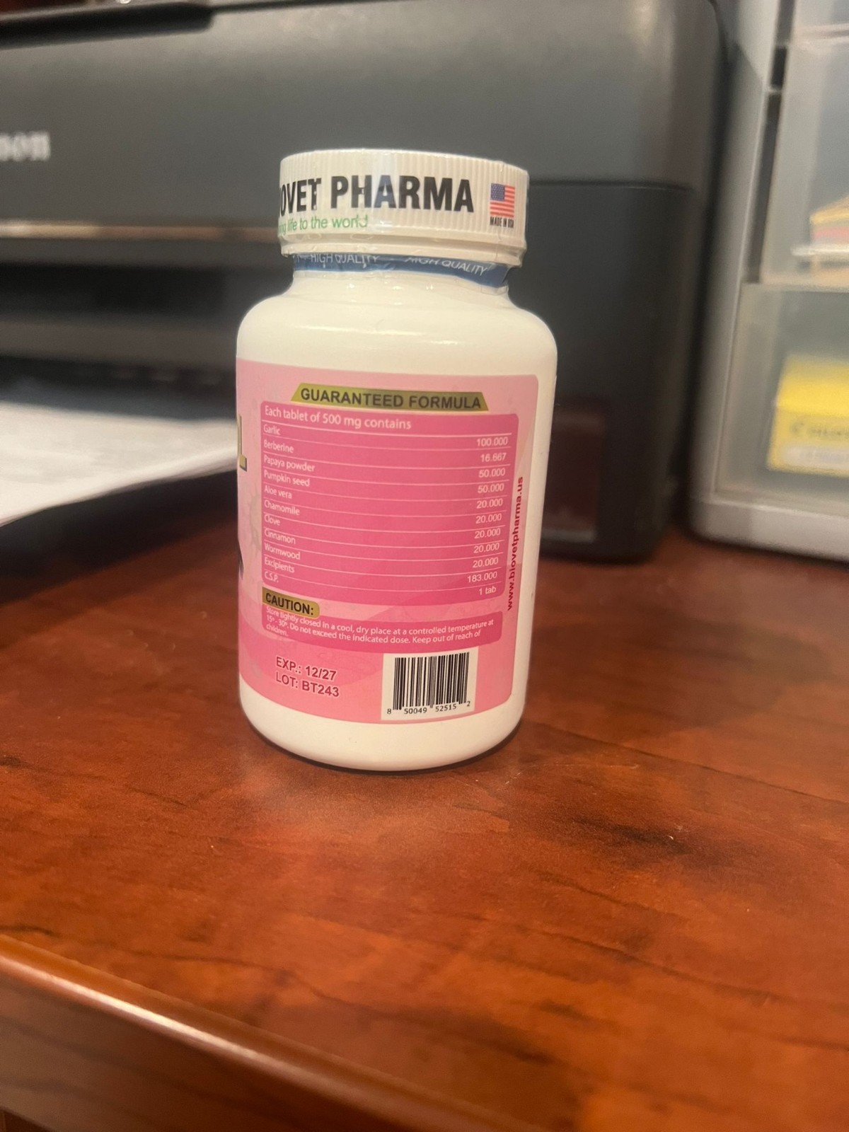 Parasitol Dewormer for Gamefowl Poultry Chicken, Gallos Desparasitante Natural