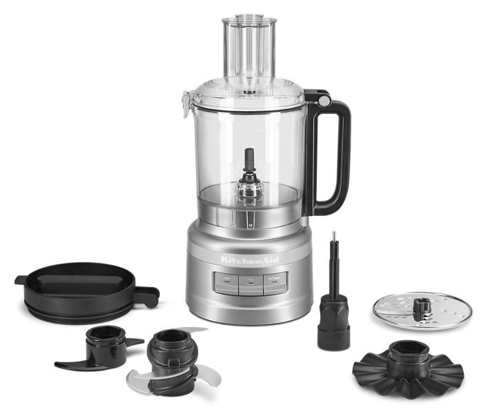 KitchenAid KFP0921CU 9 Cup 4 Blades Food processor (Gray)