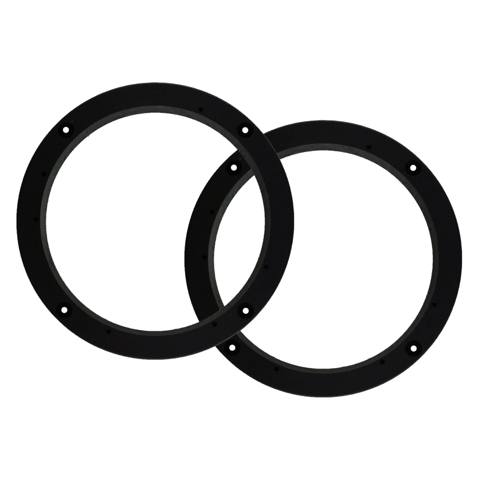 1 Pair 8.5" ABS Plastic Speaker Spacer Rings Mid Range Custom Installation