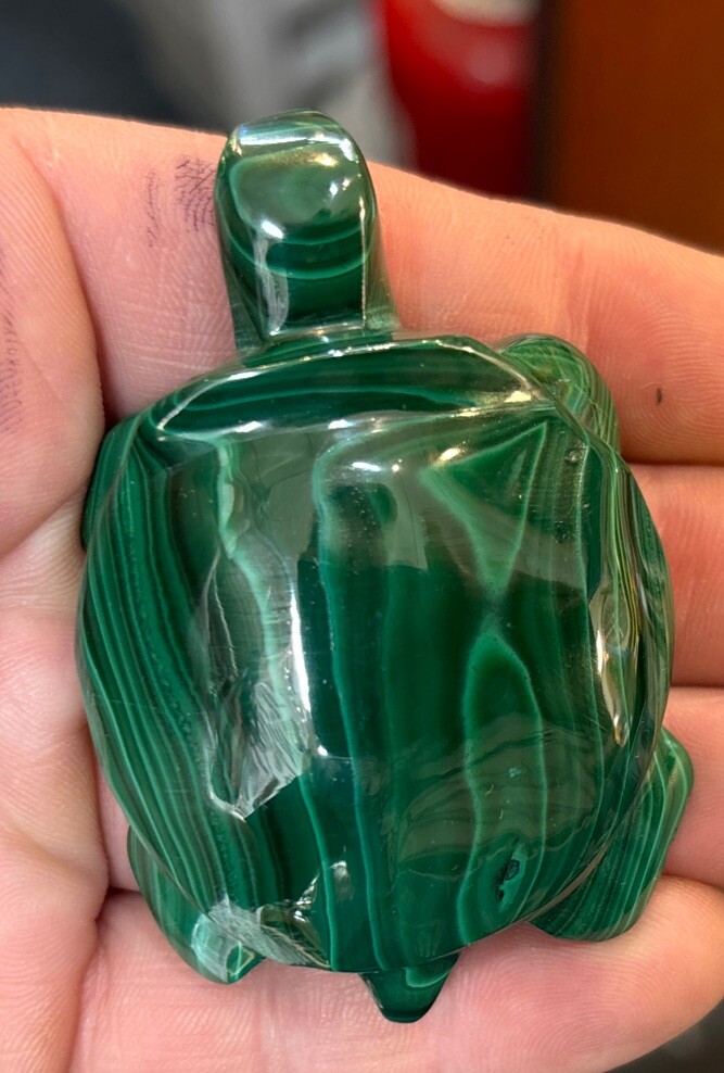2” Malachite Turtle