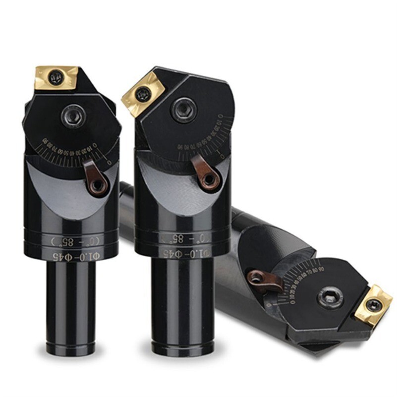 Chamfer Cutter Straight Shank Adjustable Multifunctional Milling Cutter Holder