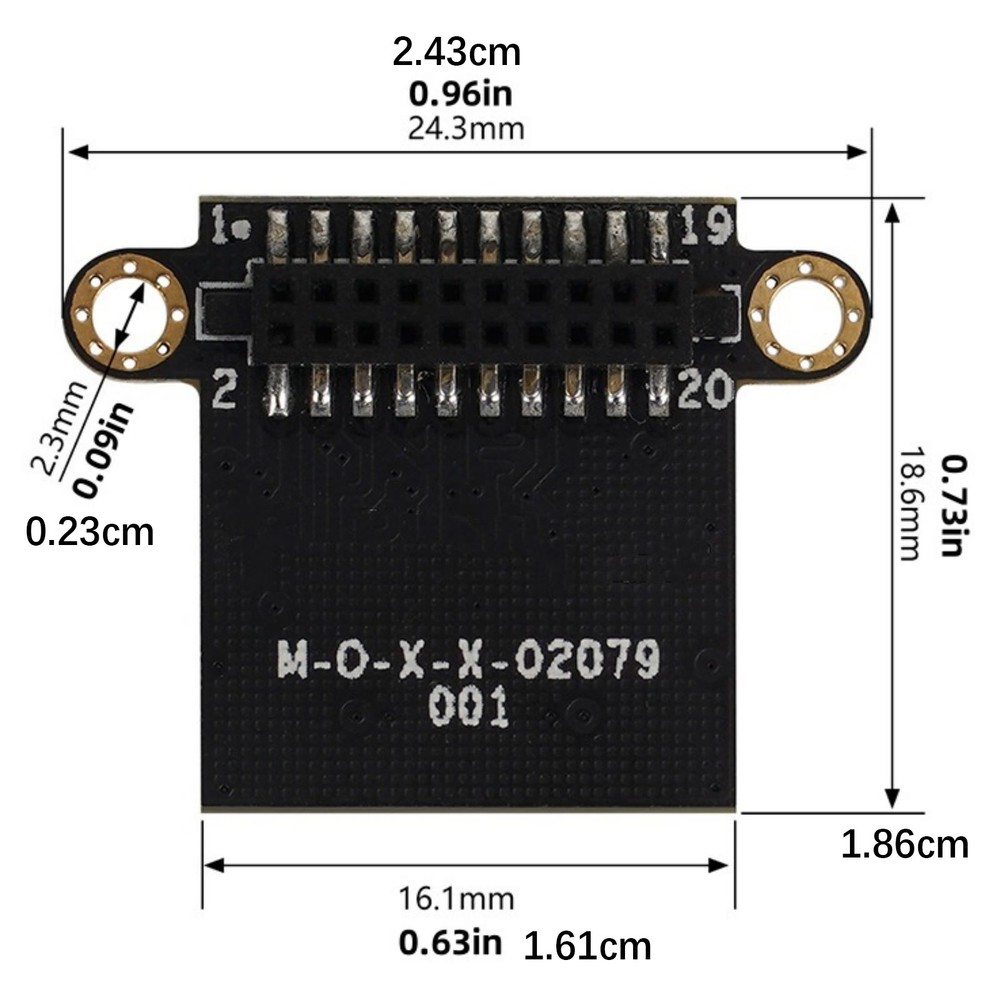 32G EMMC Expansion Module with USB3 Reader for Qidi MAX3/Plus3 Printers