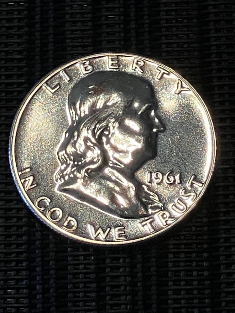 1961 Proof Franklin Half Dollar